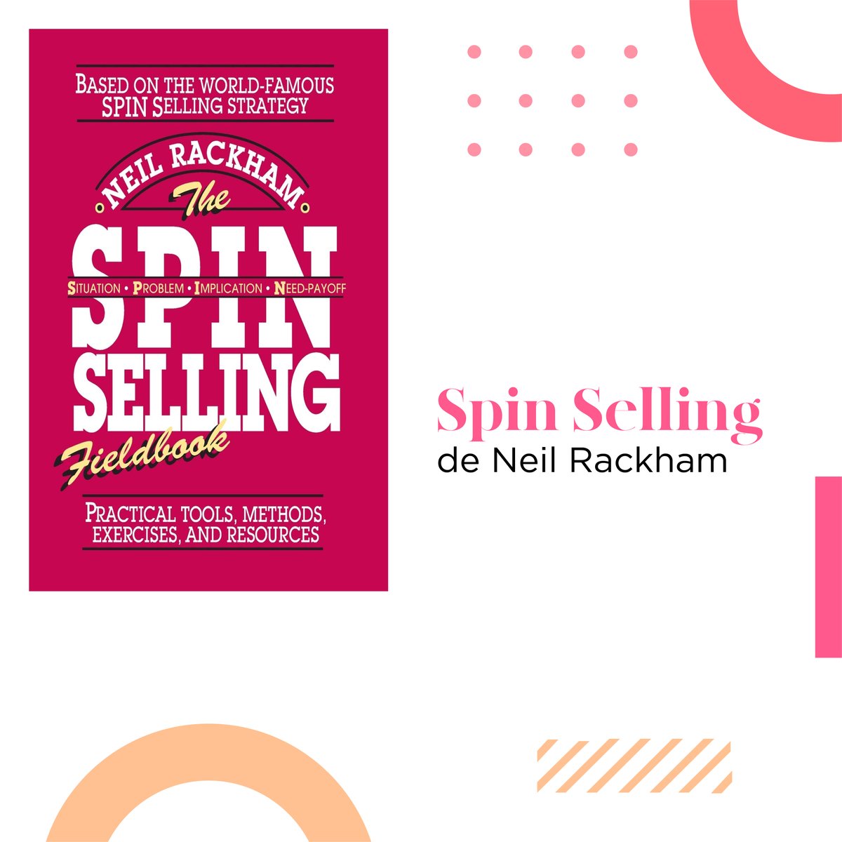 mgdigital_mx's tweet photo. Si no sabes vender, estas destinando tu negocio al fracaso. Si tienes la menor duda en como vender tu producto o servicio, échale un ojo a "Spin Selling" de Neil Rackham. https://t.co/muA2qQ8uMm