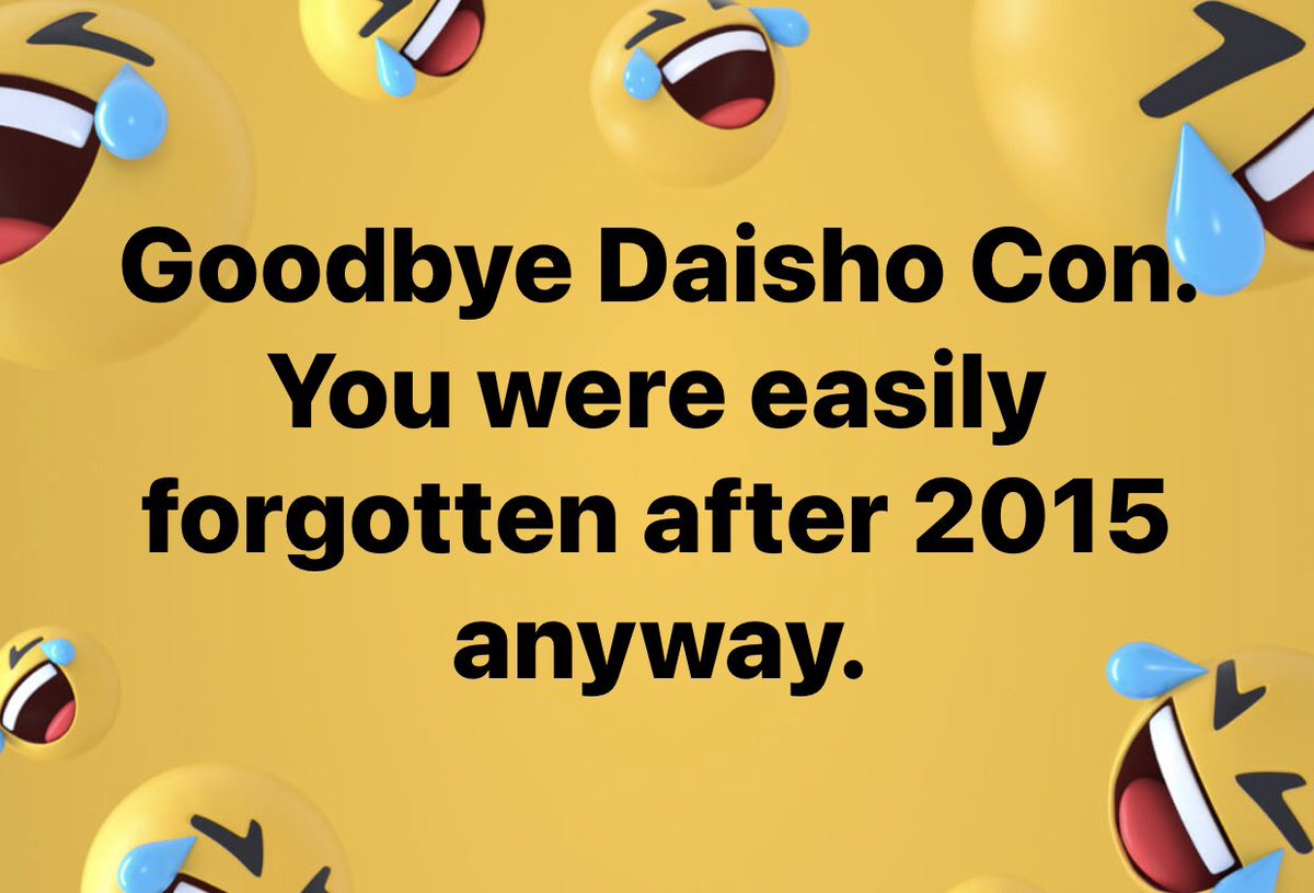 SuperChief64's tweet image. #daishocon