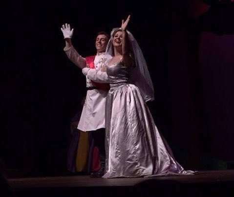 ThomasSanders's tweet photo. The first Prince costume, that later inspired Roman, originated from a local production we did of Stephen Sondheim’s Into the Woods. That show in particular has always meant a ton to me. ❤️👑 https://t.co/ovYv1QByck