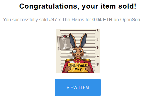 legendscrypton's tweet photo. First collaboration Legends of Crypton x @TheHaresNFT  - NFT sold! Thanks @Keystone80435 ! 🥳

#nftcollector #NFTCommunity https://t.co/b6nsd37mGp