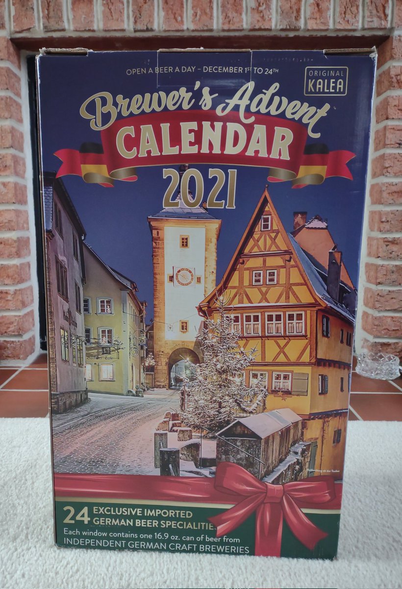 bestraveler's tweet photo. I got a wonderful Thanksgiving Day gift! This is a German Craft Brewery Advent Calendar. 24 German craft beers! The drinking starts on December 1st! #AdventCalendar #BeerAdventCalendar #CraftBeer #Germany #GermanCraftBeer #Prost #Piwo #Cervezaartesanal #CeveceriaArtesanal https://t.co/YKWL7c8rB9