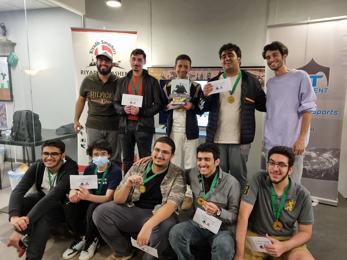 Riyadh_Smashers's tweet photo. تم بحمد الله الانتهاء من بطولة
فرسان الصحراء - Desert Knights
السابعة مبروك للفائزين

@Faisal__Vi 👑
@Tooky98
Ghassan
@kanaan_faris
@AbuAlsaudSSB
@SkyWarriorX
@GeneralFloat
@al_tarkait

شكرا للجميع على الحماس الغير مسبوق ولاجمل الذكريات
#RS_DK7 https://t.co/1KiSs9EYj7