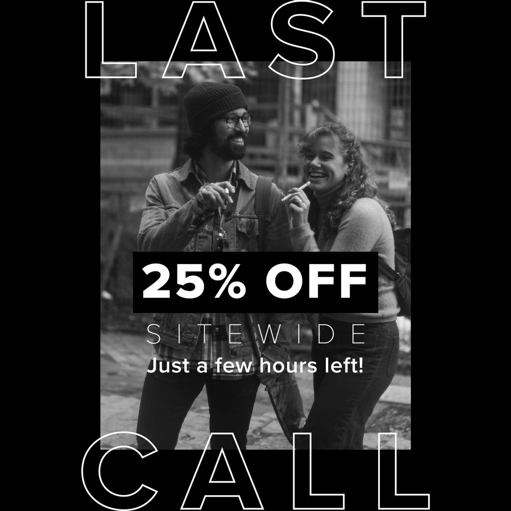 Last Call...

Don't miss out on the savings.

Just a few hours left to stock up on Eagle Energy and save 25% sitewide... PLUS get a FREE Black Coffee 1 Pack with any 5 Pack purchase. 

l8r.it/bC8V