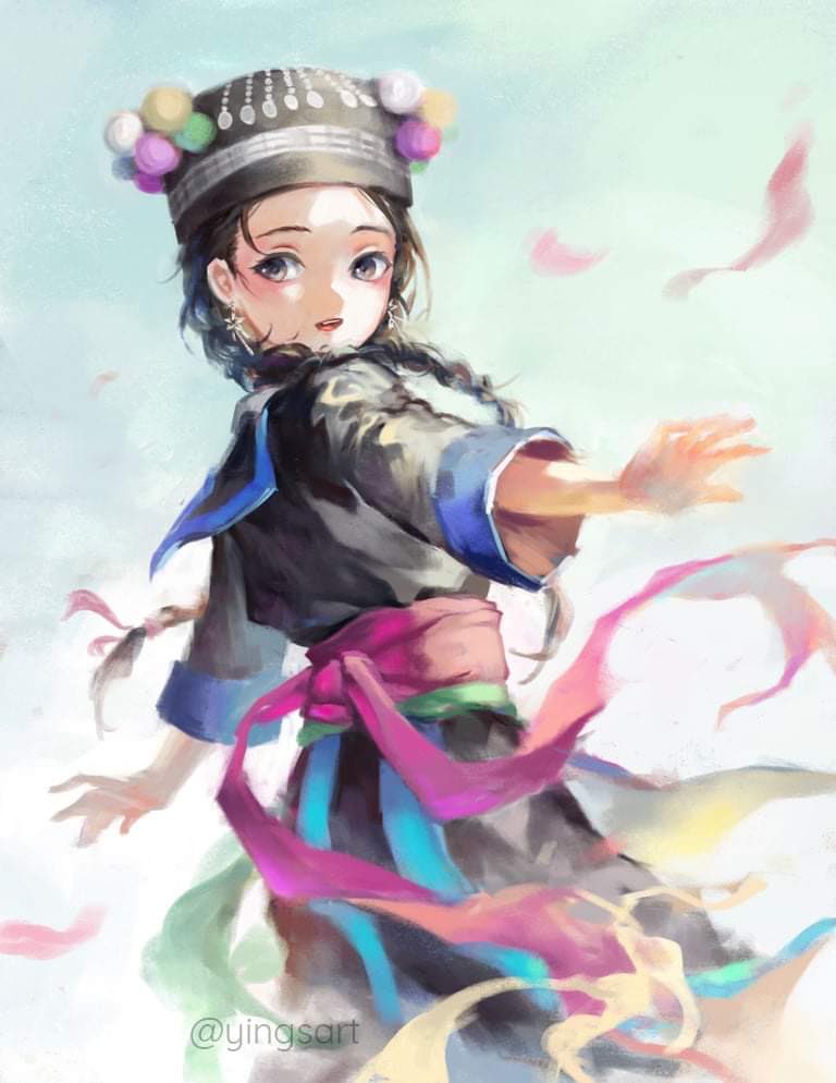 yingsart's tweet photo. Hmong girls ☺️
#hmongart #procreate https://t.co/VeTWGPTkj0