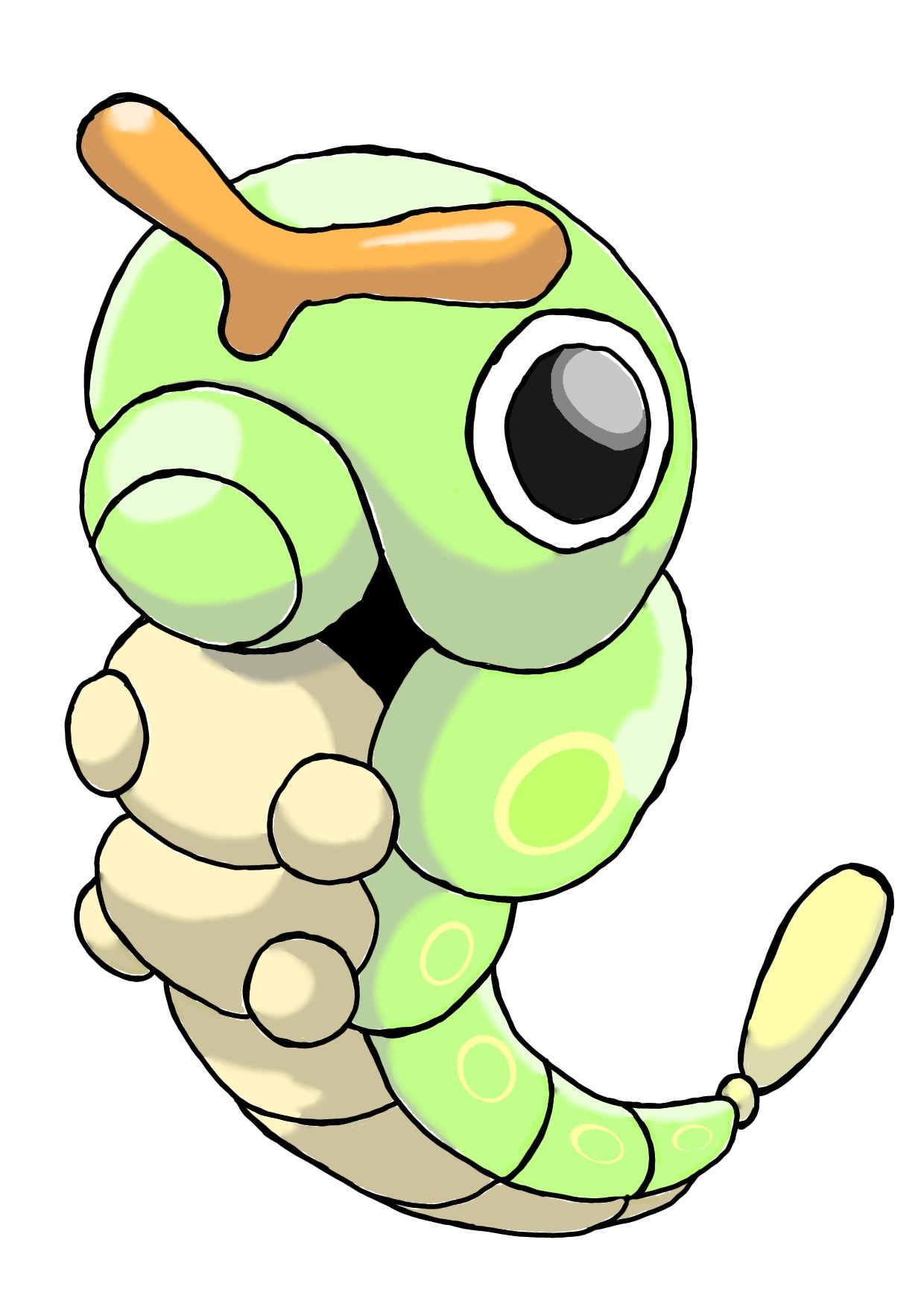 かっきー キャタピー ポケモン キャタピーイラスト ポケモンイラスト ゲームイラスト アニメイラスト 漫画イラスト T Co 2exxoibozm Twitter