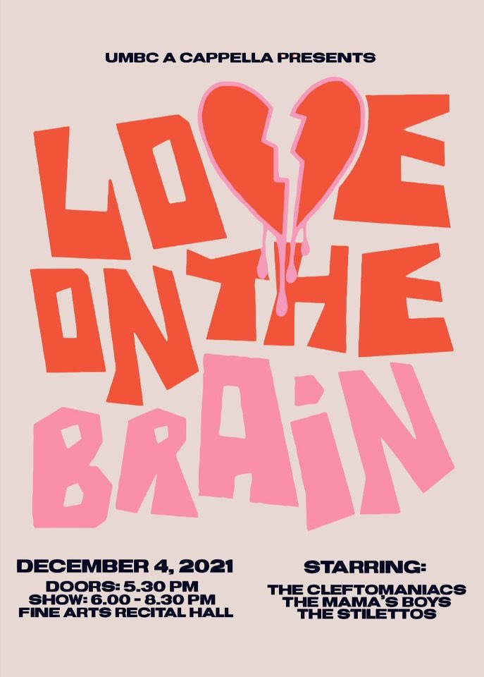 We're back!!! Join us along with <a href="/Cleftomaniacs/">UMBC Cleftomaniacs</a> and <a href="/umbcstilettos/">UMBC Stilettos</a> LIVE for our fall concert on Saturday, December 4th at 6PM in-person in the Fine Arts Recital Hall - we'll also be live-streaming the concert on our Facebook page!

Tickets are free and will be available soon!