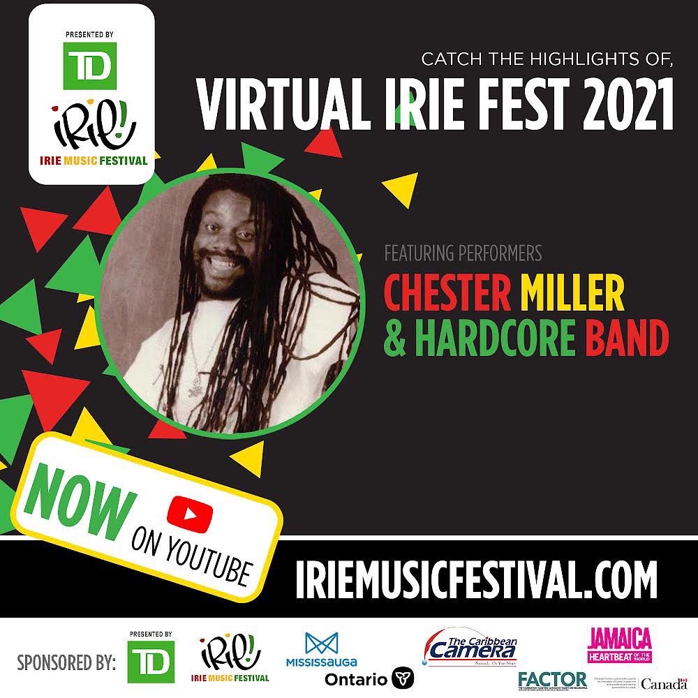 IrieMusicFest's tweet photo. Over the course of the next 3 weeks we will be adding performances from the 2021 Virtual Irie Music Festival to our brand new YouTube channel! First up we have Chester Miller &amp; Dwayne “Mr. Fresh” Wright premiering today on the channel. https://t.co/5im7nLUOrh https://t.co/Ku0ub5QfsL