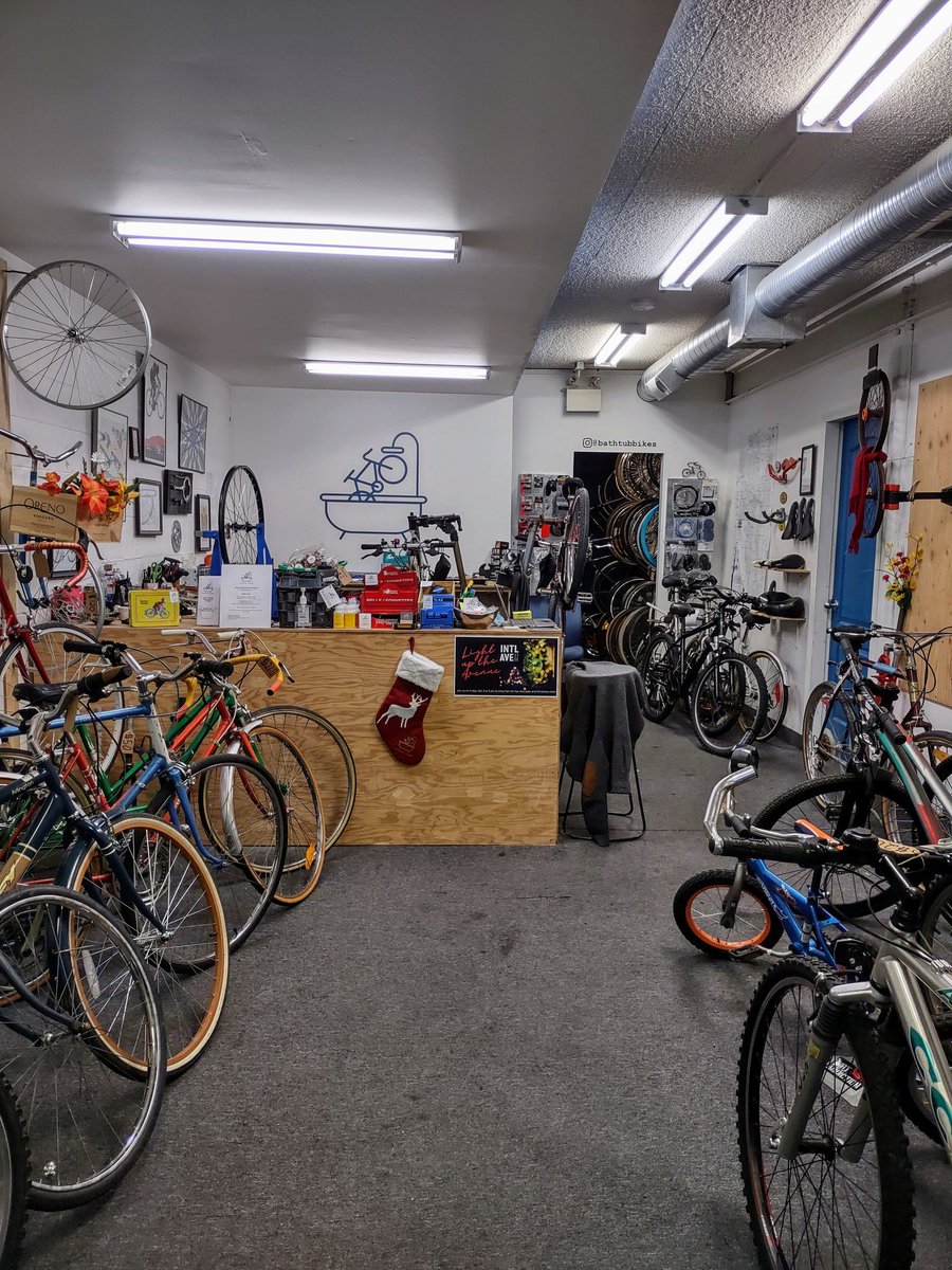 bathtubbikes's tweet photo. STOP IN THIS WEEKEND!  No line ups and nothing but chill vibes and lots of bikes! ⚙️ #YYC https://t.co/UyDx4JNdl9