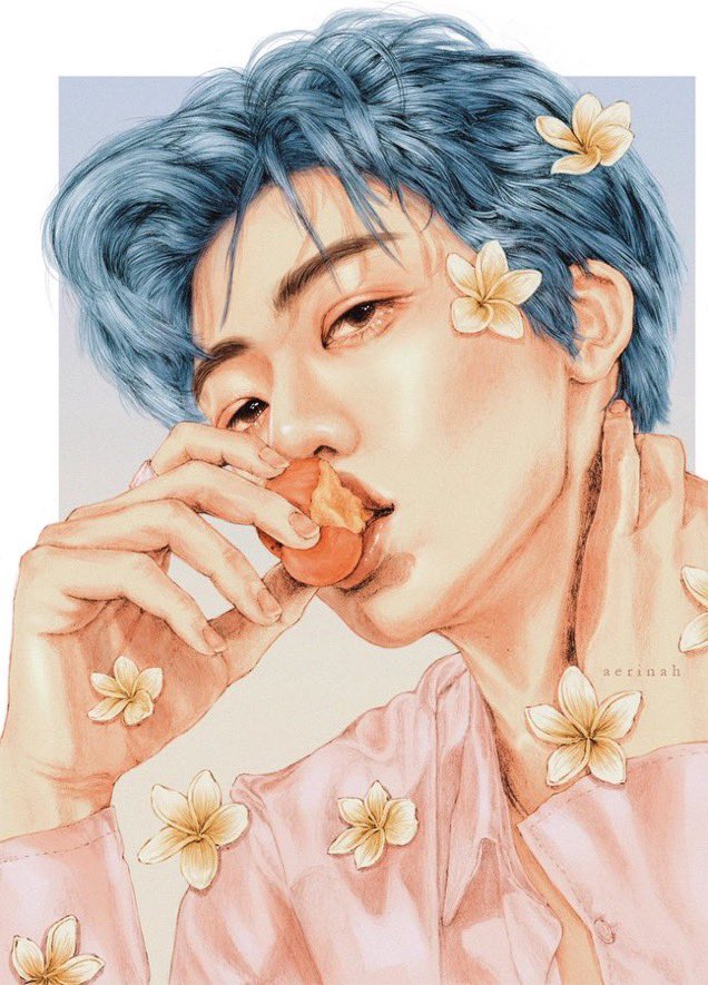 artbyaerinah's tweet photo. hi i’m aerinah and i mostly draw nct and flowers 🌸
 #NCTzenTalentDay https://t.co/iI3vOfTkA4