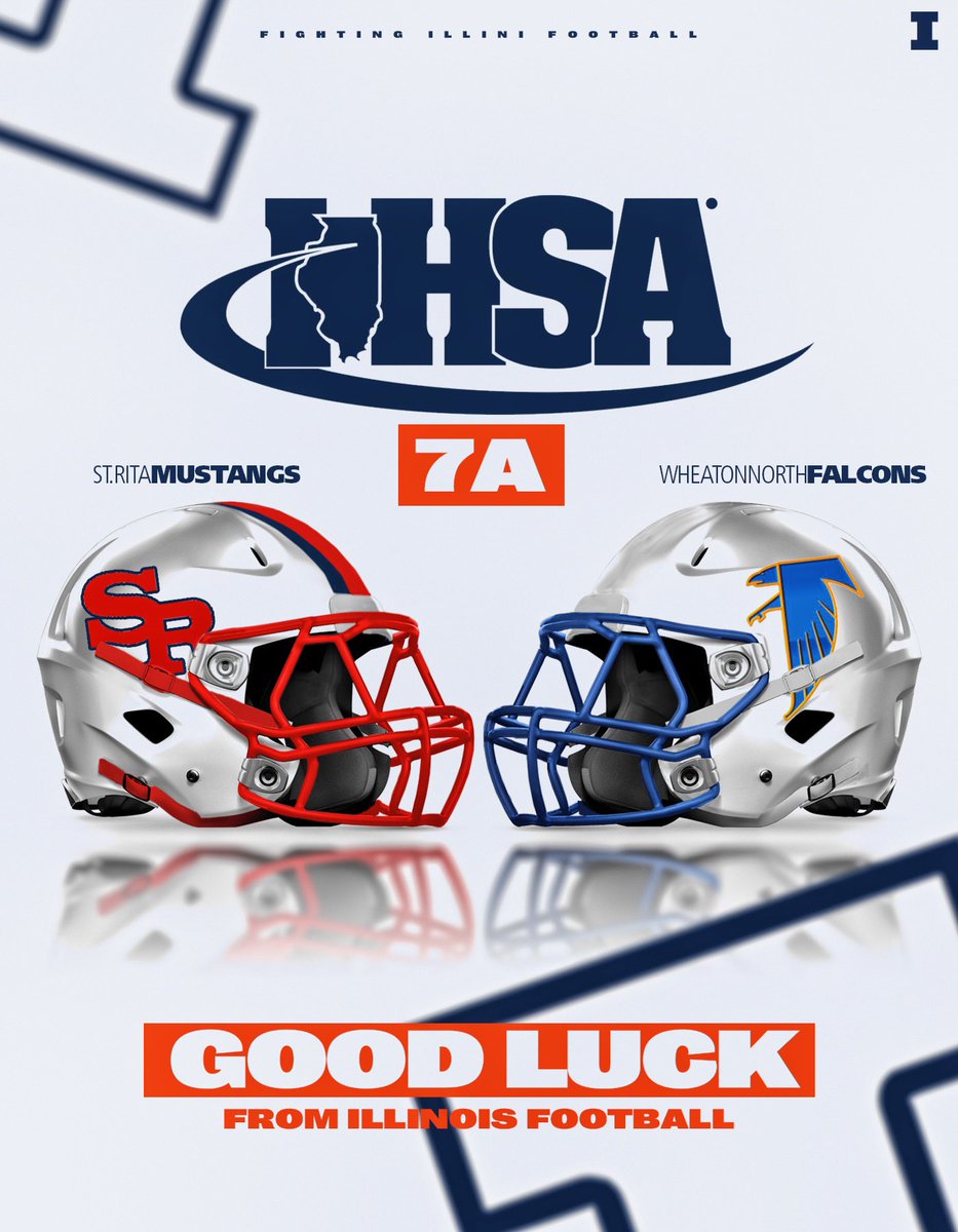 BretBielema's tweet photo. Big time games tomorrow! Good luck to all the teams competing for an @IHSA_IL State Championship on Saturday. 

#FamILLy | @IHSAState https://t.co/BLM2AOSmYJ