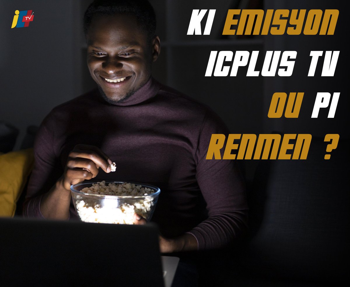 Ic_plustv's tweet photo. Di nou ki emisyon @Ic_plustv ou renmen. Tagg 3 zanmi w pou vin di nou ki #emisyon  yo renmen
#emission #jeunesse #jèn #instagram #tv https://t.co/I3aT8iRDPe