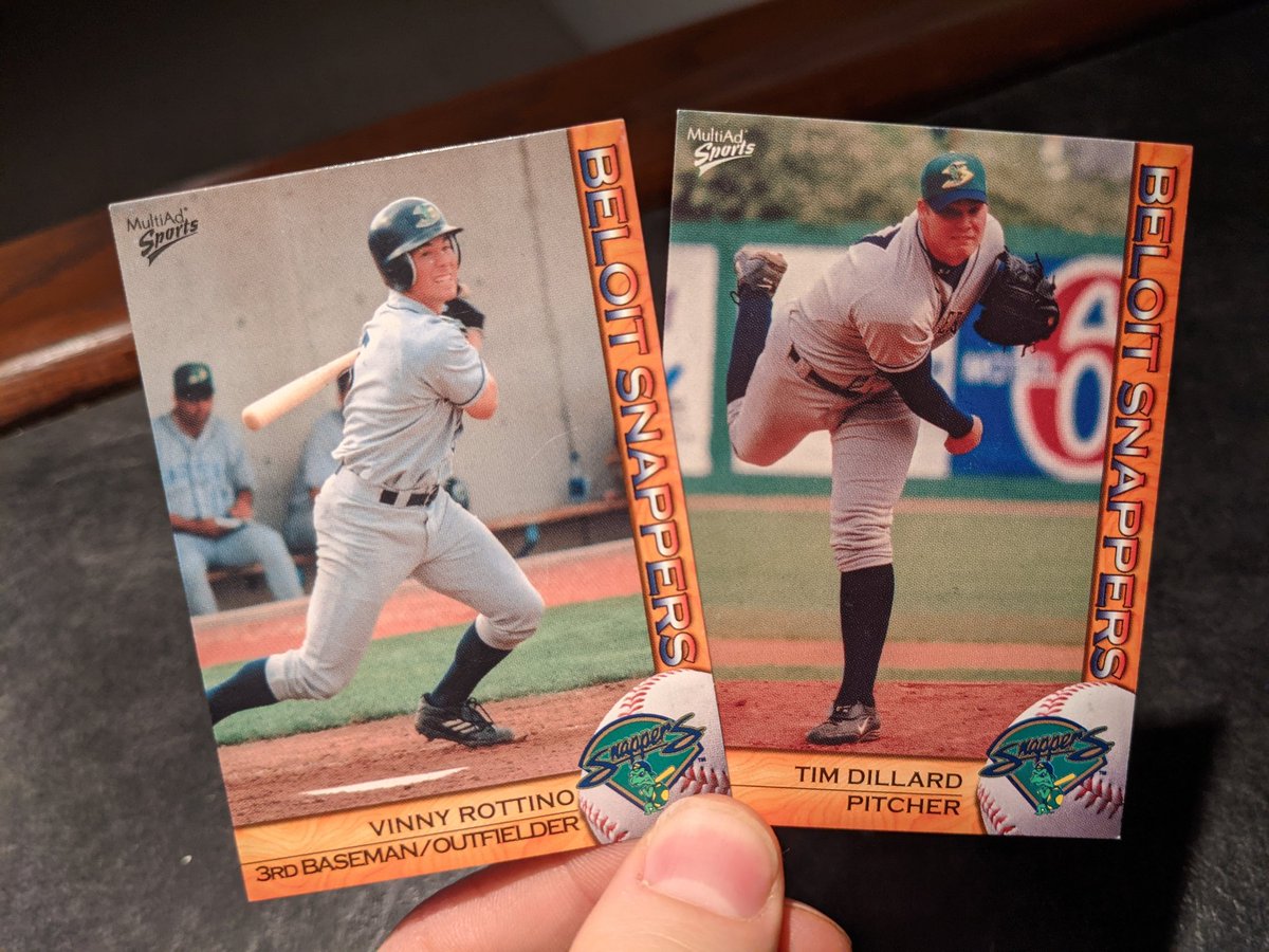 andrewjay93's tweet photo. Going through my childhood baseball cards and found these gems #BeloitSnappers #2004 https://t.co/LXq1zOilMq
