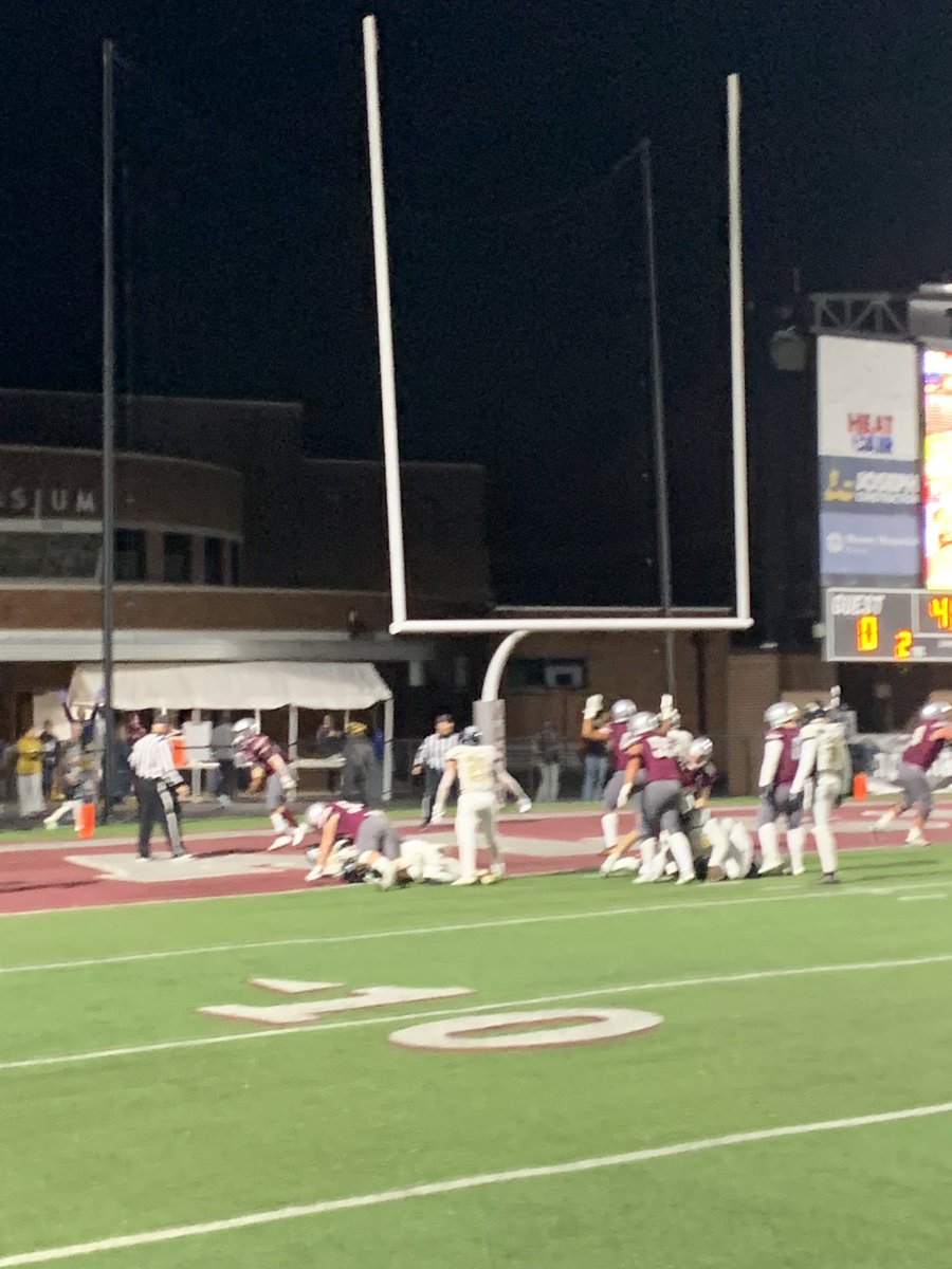 End of first quarter…. Alcoa 16 Giles Co 0