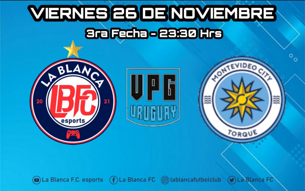 LaBlancaFutClub's tweet photo. Comienza vpg y vamos a defender el titulo!
๐ด
๐ต
โช
Vamos La Blanca Fc ๐ฅ
@uruguay_vpg
@VPGUruguay
#virtualzoneuy https://t.co/rVX7oKZt9i