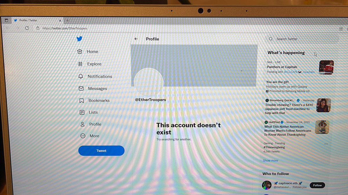 Please Retweet for Awareness! EtherTroopers just did a rug pull with $1M+ worth of ETH. They deleted Discord &amp; Twitter with over 50,000 members. Only thing they didn’t delete is the website &amp; Instagram. Their website still allows people to Mint! #StayAway #RugPull