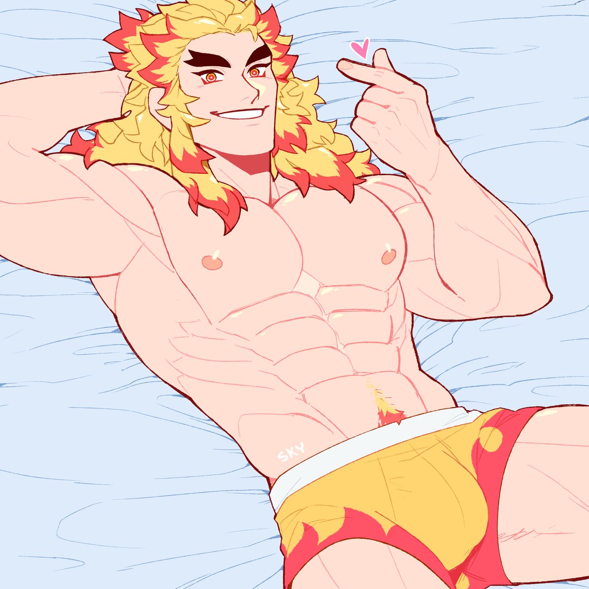 Gay Hashira intimacy unveiledSensual connection between Demon Slayer menErotic embrace of male warriors