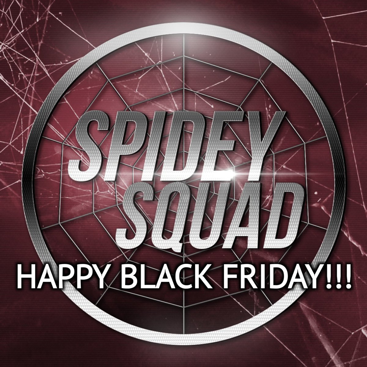 SpideyOutcast's tweet image. Hope everyone has a safe &amp;amp; Happy Black Friday!! #SpideySquadForever #SpideySquad4Life #SpiderManPS5 #MilesMoralesPS5 #BeGreater #BeYourself #SpideySquad #InsomniacSpiderMan #SpiderManPS4 #InsomniacGames #ILoveTheSpideySquad #HappyBlackFridaySpideySquad #BlackFriday