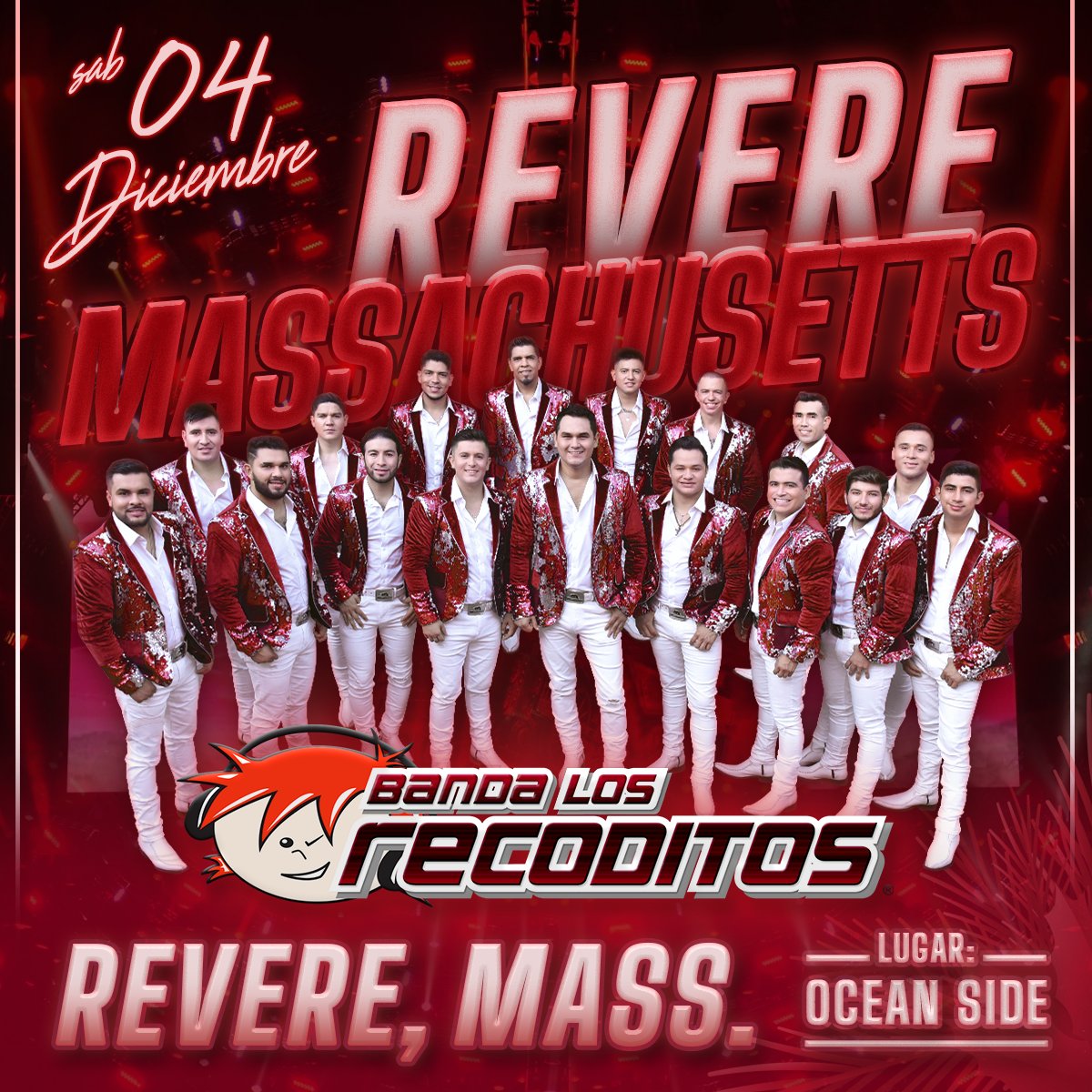 BANDARECODITOSS's tweet photo. 🚦Raza este 04 de diciembre no se pueden perder el gran bailazo navideño en Revere, MASS. ¡Vamos con el mejor ambiente y todos nuestros éxitos para ponerte a disfrutar!

🎟BOLETOS 👉 https://t.co/xDWQRVTPk6 https://t.co/2h9Ruy29wS