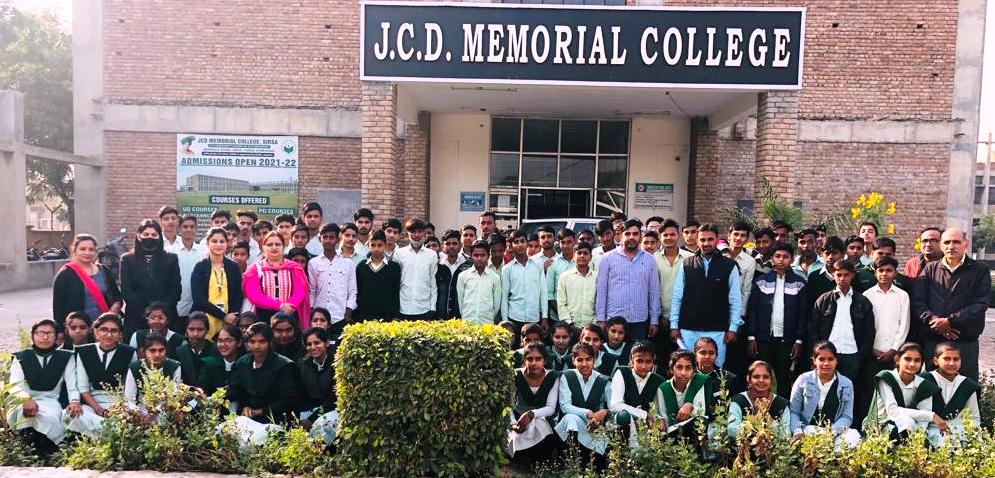 JCDVSRS's tweet photo. 26 नवंबर, 2021 सिरसा : बच्चों को क्वालिटी शिक्षा देने के लिए सरकार की ओर से चलाए जा रहे क्रार्यक्रमों के तहत समय-समय पर जेसीडी विद्यापीठ में अन्य शिक्षण संस्थानों के छात्रों का शैक्षणिक भ्रमण होता रहता है। #educationaltour #jcdmempg #jcdv #sirsaschools
https://t.co/DSUuTU1Ucu https://t.co/3V6VHJSbka