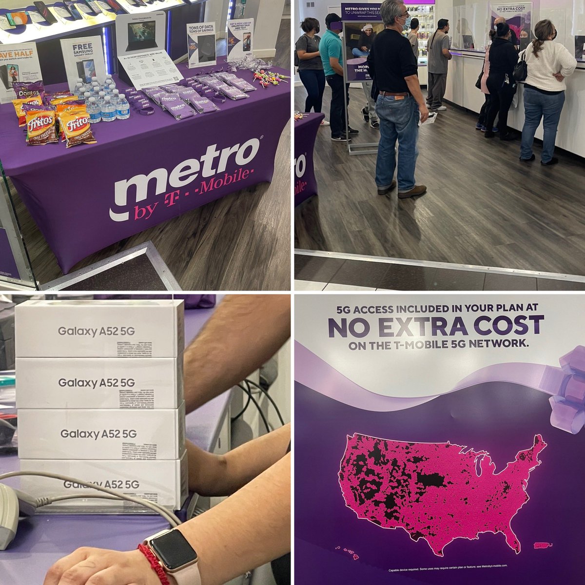 WHAT A SWEET DEAL!! 🤯 5G at NO EXTRA COST! She said “I’ll upgrade all 4 of my lines”. 🙌🏼🔥🥳@JamesLeeWC <a href="/kharen_g/">Kharen G</a>