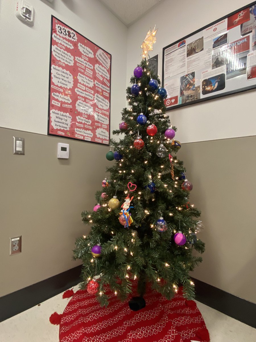 TGTkatherine's tweet image. The 3382 Team at Lawrence Five Towns did an amazing job decorating ornaments for our first 3382 Christmas tree! @JesseDaTarget