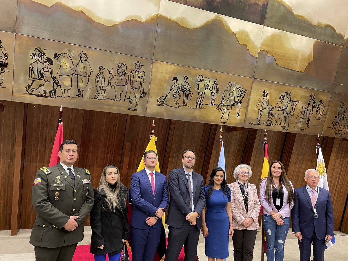 RaquelSerur3's tweet photo. #NoAlAbuso Dio inicio el “IV Congreso Iberoamericano Contra El Abuso Sexual Infantil” en la @AsambleaEcuador Tuve el gusto de compartir el presidium con los embajadores Vicente Rojas de Perú  y @RicardoBaluga de Uruguay junto con las asambleístas @yesguamani y @marjoriechavezm https://t.co/7B87oNLteS
