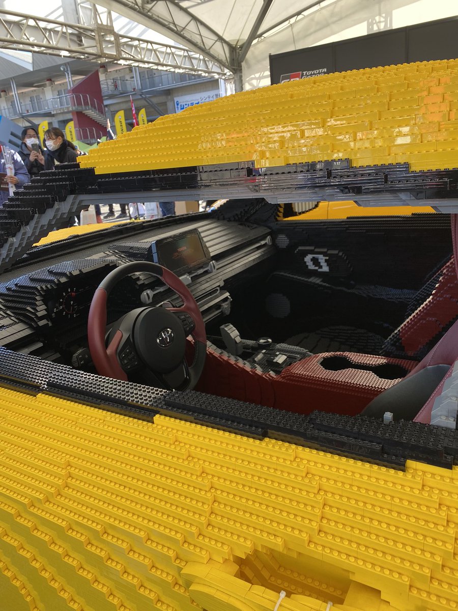 iver525i's tweet photo. 細かい部分まで作り込まれてる
#レゴランド
#GRスープラ 
#SUPER GT https://t.co/nQU6GHRJCH