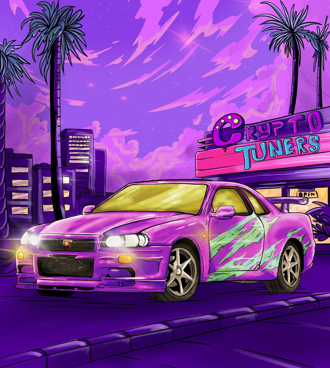 Crypto Tuners NFT tweet media