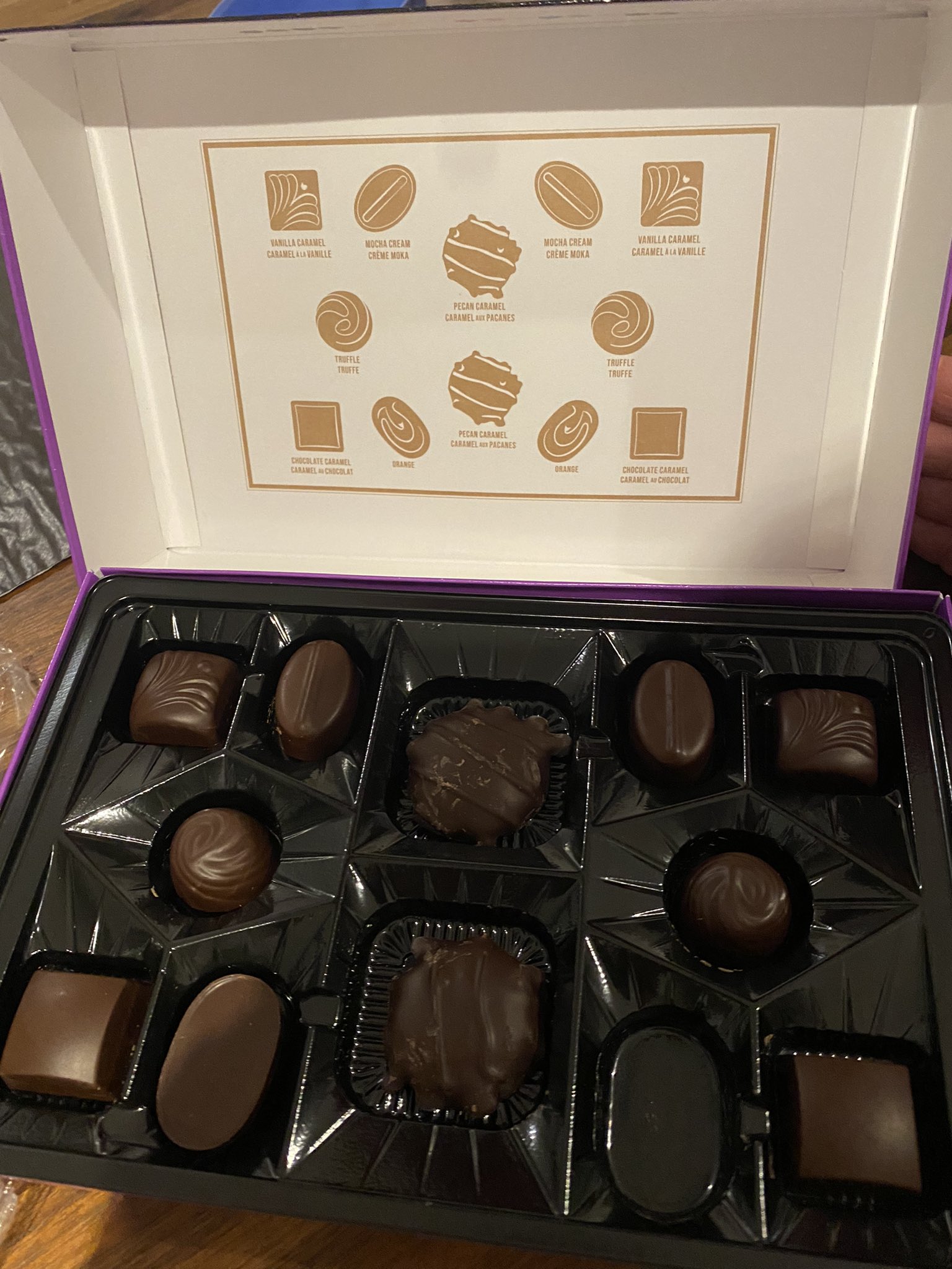 Pot of 2024 gold chocolates
