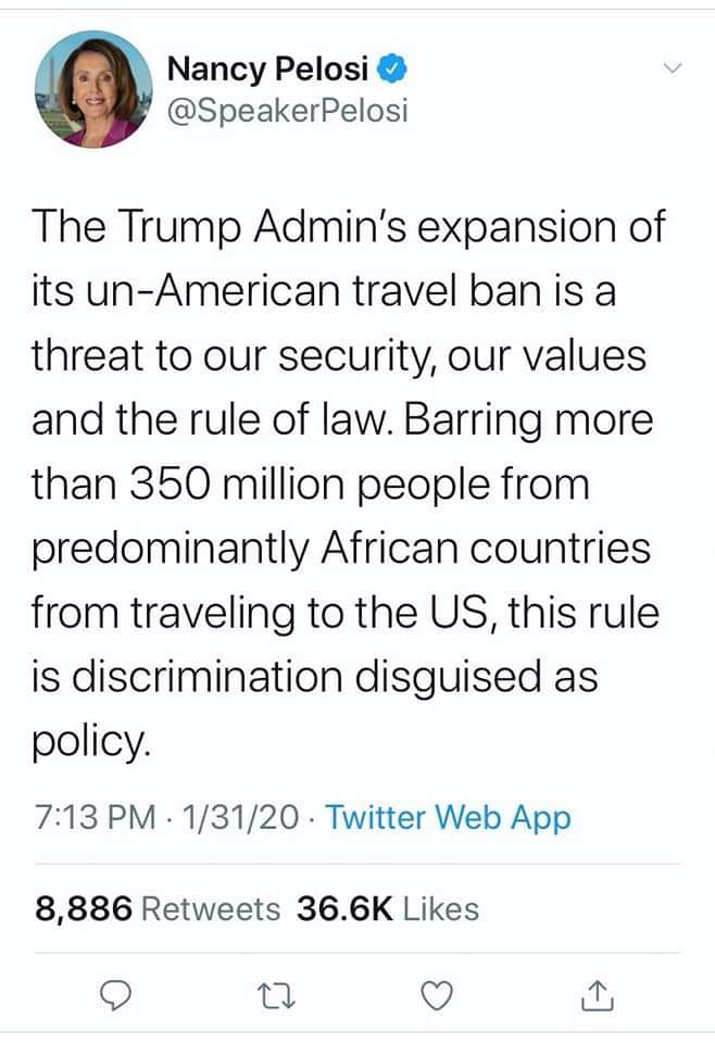 MichelleNain's tweet photo. @POTUS @WHO Pretty sure that's xenophobic. https://t.co/NxTmkt9OeF