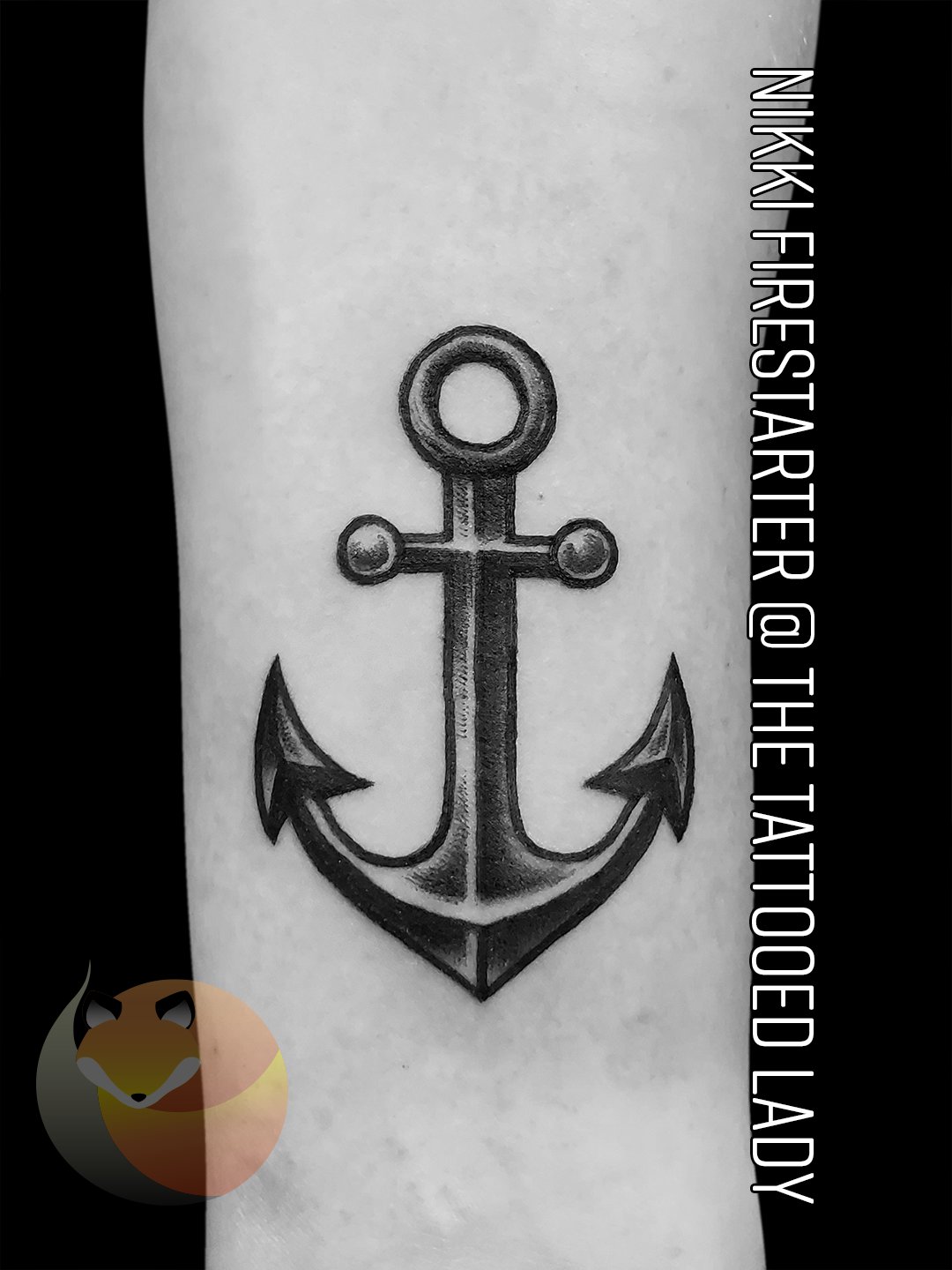 redacted) on X: Nice simple anchor for a first tattoo! Firsts are