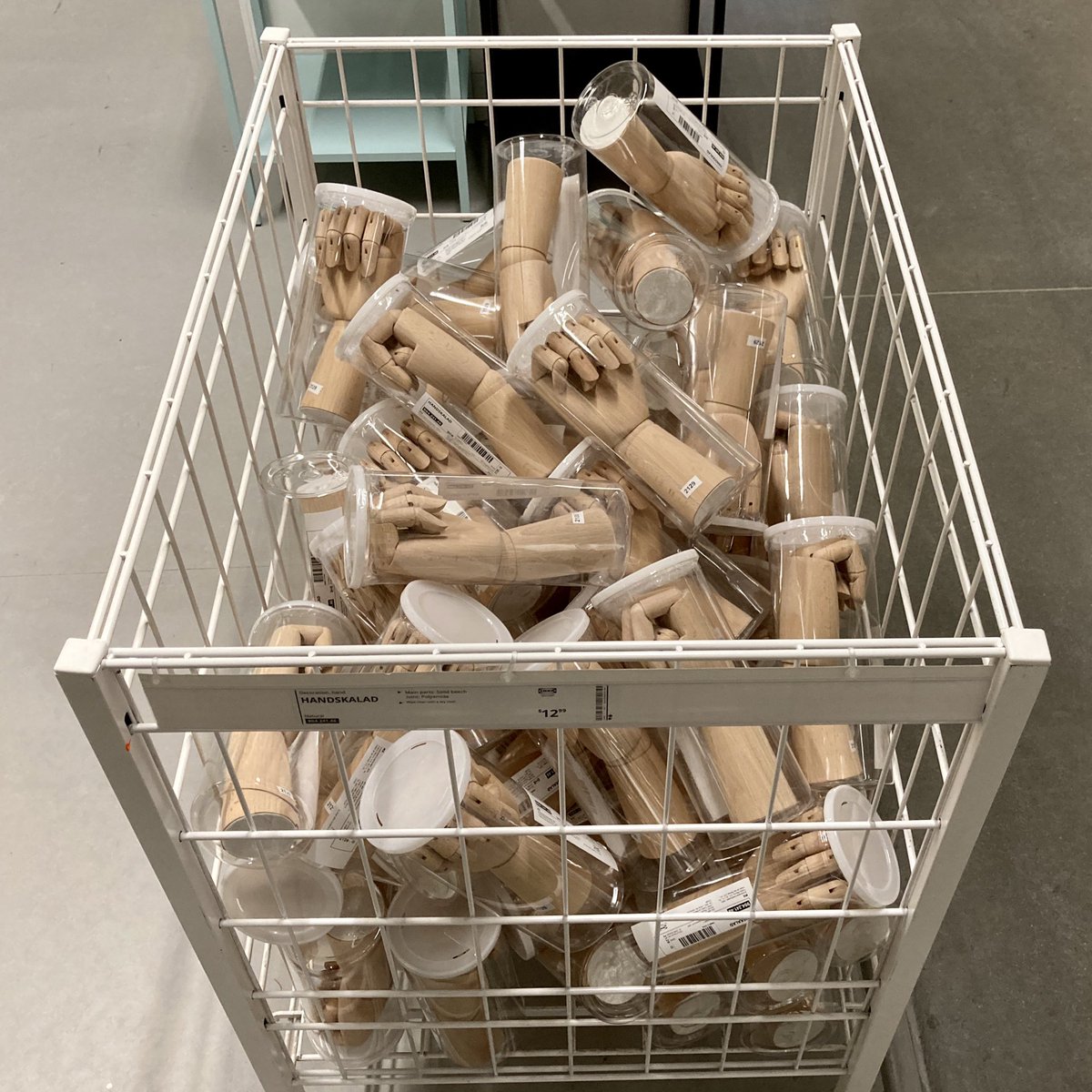 A day late, but I’m thankful that apparently <a href="/IKEAUSA/">IKEA USA</a> sells hands now 🤣 

#WhoKnew #Amputee #SawItWithMyOwnEyes #BionicsOnTheCheap #TenFingersAreOverated #LimbDifferenceAwareness