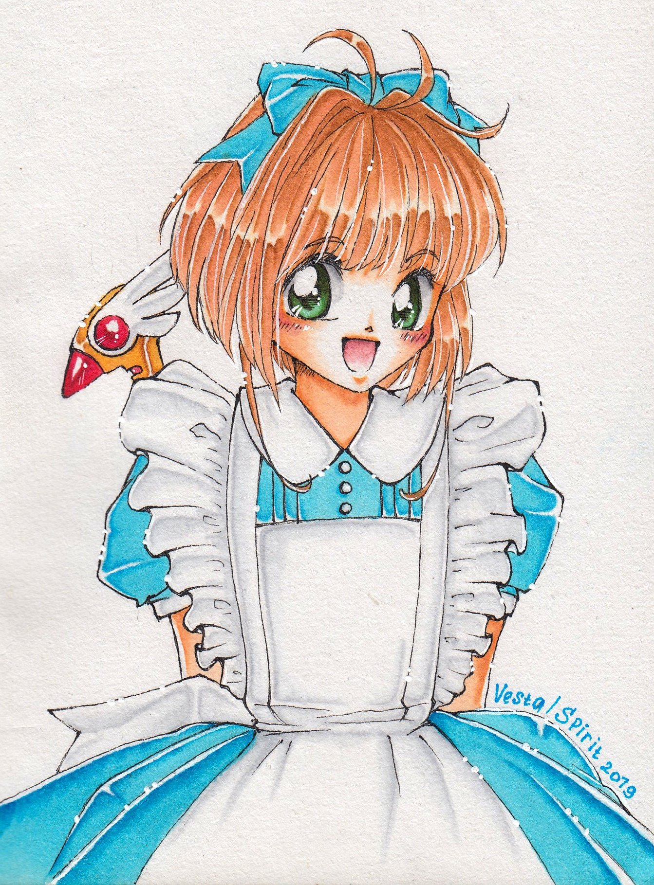 Vestal Spirit Art Sakura Chan As Alice In Wonderland Aliceinwonderland Cardcaptorsakura Kinomotosakura Clamp カードキャプターさくら T Co 8w72c1tnz5 Twitter