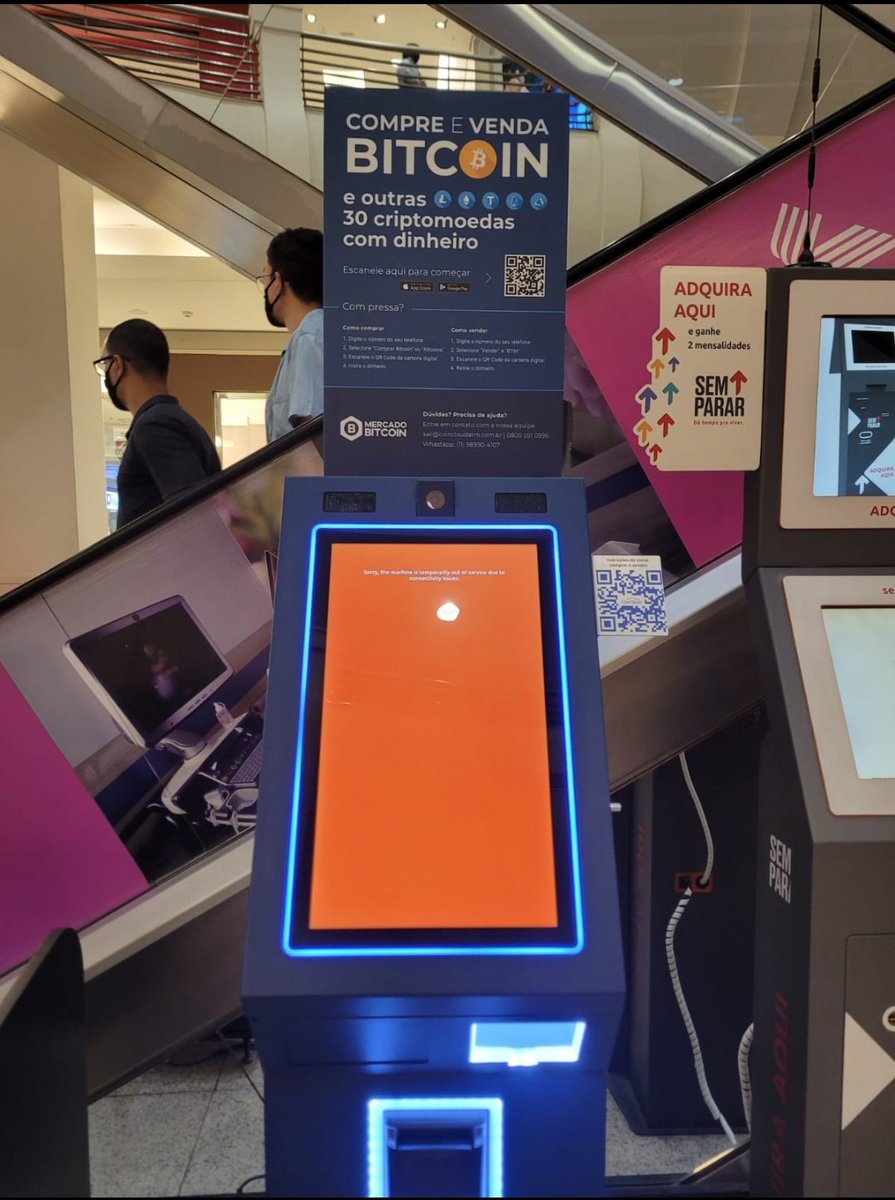 ojedabtc's tweet photo. Fui dar um rolê no Shopping Mooca e olha o @MercadoBitcoin vendendo e comprando #bitcoin por lá!! https://t.co/LN2itWGtlU