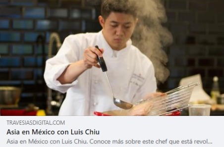 AsianBay's tweet photo. Recordando cuando el chef Luis Chiu fue #semifinalista en #SPYoungChef y el portal #Travesías escribió 10 #datos sobre el #chef.
Ver: https://t.co/u68Yy9JmDd https://t.co/MwR23CgSJG