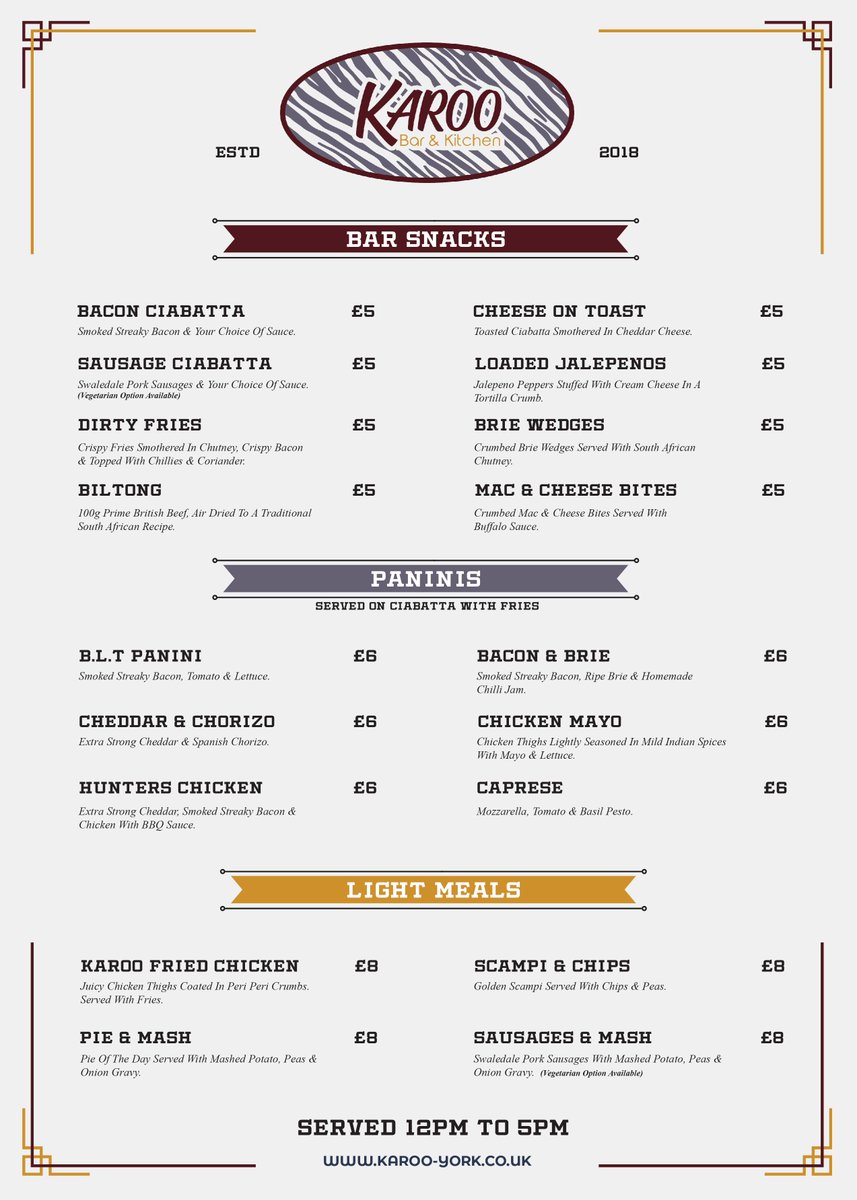 Karoo Bar & Kitchen tweet media