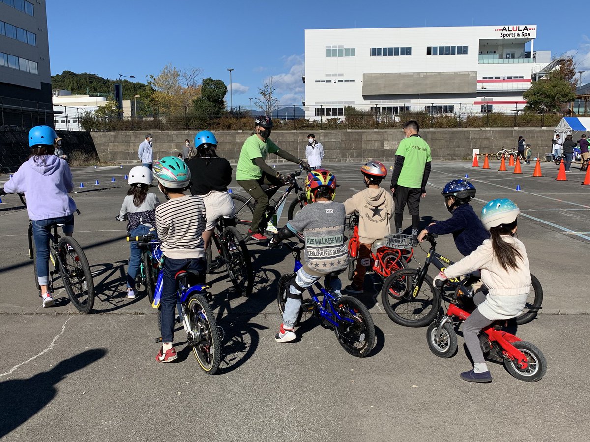 info_JMA's tweet photo. 11月27日（土）静岡県静岡市でサイクルフェスタ内が開催。10時〜8ヶ月振りのキッズ自転車教室スタートしました😊 https://t.co/31d7CQWmul