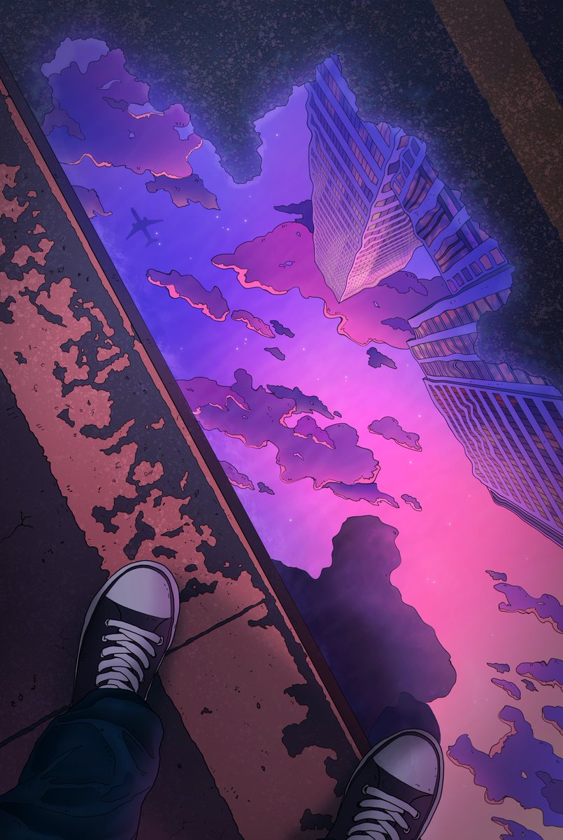 AnarkyDesigns's tweet image. Reflections, AnarkyArt 2021.
#illustration #NFT #sunset #digitalart #reflection