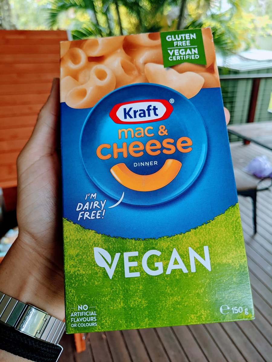 phocks's tweet photo. New vegan Mac &amp; Cheese just dropped 🌱 https://t.co/TKO3BcCODN