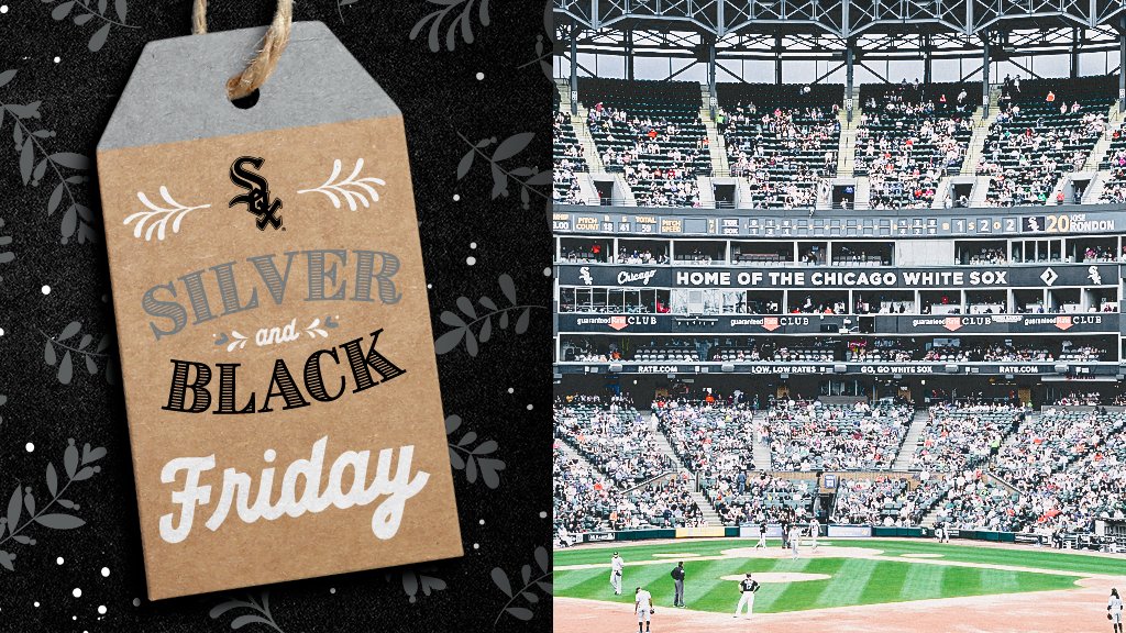 whitesox's tweet image. The perfect gift. 🎁 
RETWEET for a chance to win two Guaranteed Rate Club tickets to a mutually agreed upon game. #SilverandBlackFriday

No purch. nec. Enter by 11:59 p.m. CT on 11/26/21. atmlb.com/3r9NCBP