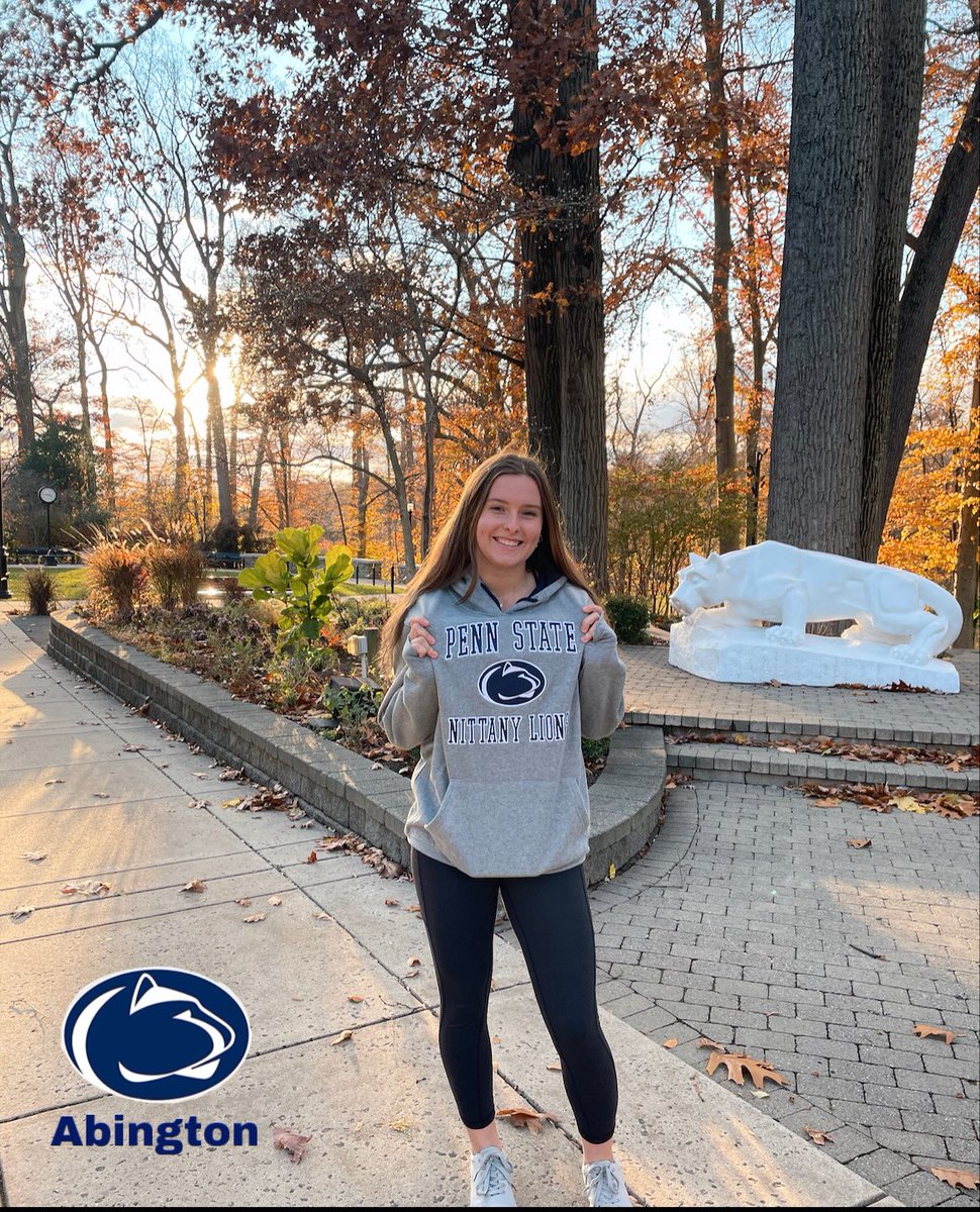 2023Antosiewicz's tweet photo. Very excited to announce my verbal commitment to further my academic and athletic career at Penn State Abington. I am so thankful for all my coaches, everyone who has mentored me, and my family, all who that have led and supported me through this journey.💙🤍 @PsabSoftball https://t.co/oWHVckVCu4