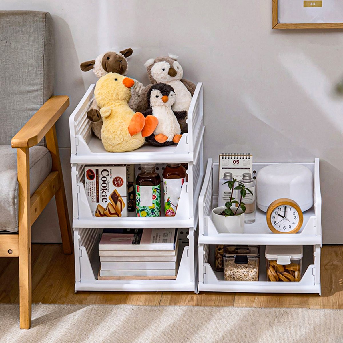 Pinkpum4's tweet photo. Loving anything with organization so the minimalist feel is amazing . Pinkpum stackable storage basket can help you organize and store lots of things such as clothes , toys, snacks ,seasoning etc.

🛒Hit the link in our bio! ☝🏻

#pinkpum #storagesolution #officestorage https://t.co/iRSASrdRnN