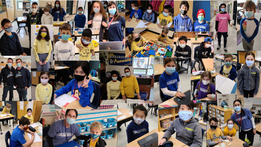 Who has school spirit?  The students and staff of BPS do!  Today we came together as a community and wore <a href="/Bakersfield_PS/">Bakersfield PS</a> shirts or colours.  
Be Proud. 
Be Kind. 
Be Bakersfield.
<a href="/YRDSB/">York Region DSB</a>