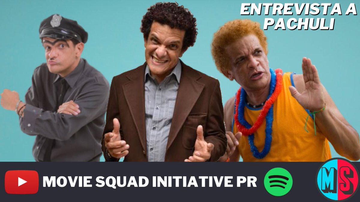 MovieSquadPR's tweet photo. Tuvimos el placer de entrevistar al gran comediante #Pachuli. 🎬🤩🔥
YouTube: https://t.co/J8w2zwJoB8
Spotify: https://t.co/QlpyXeJKSF https://t.co/i01pQdMwdd