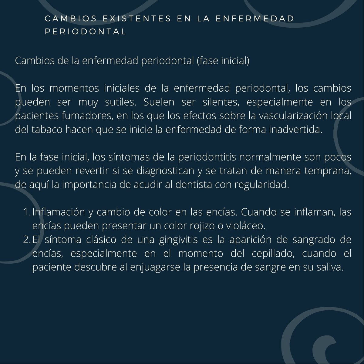 CesarPiene's tweet image. cambios existentes en la enfermedad periodontal y  clasificación de bolsas periodontales. 
@LuisMohl