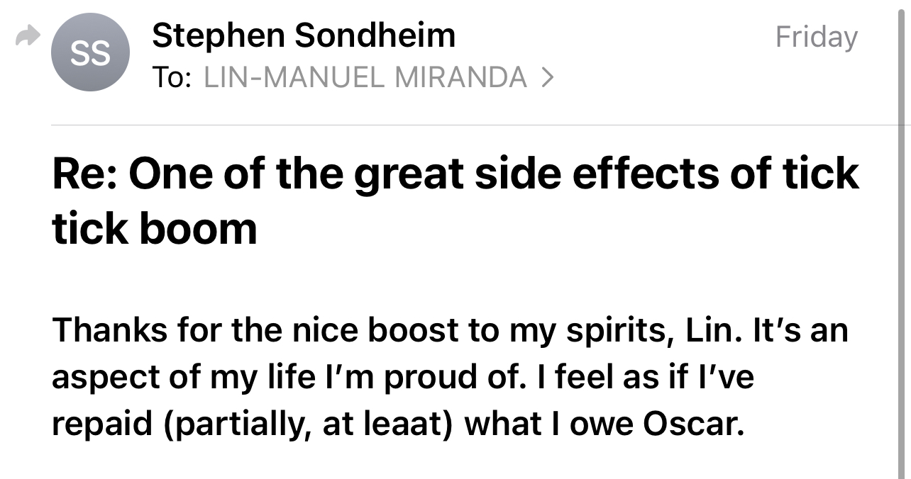 Lin Manuel Miranda on X