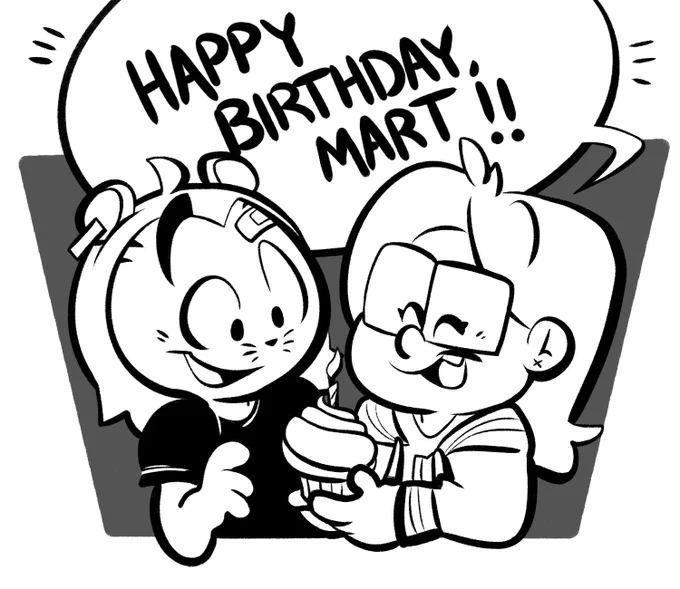 late birthday drawing for @GhostBento 🎂 