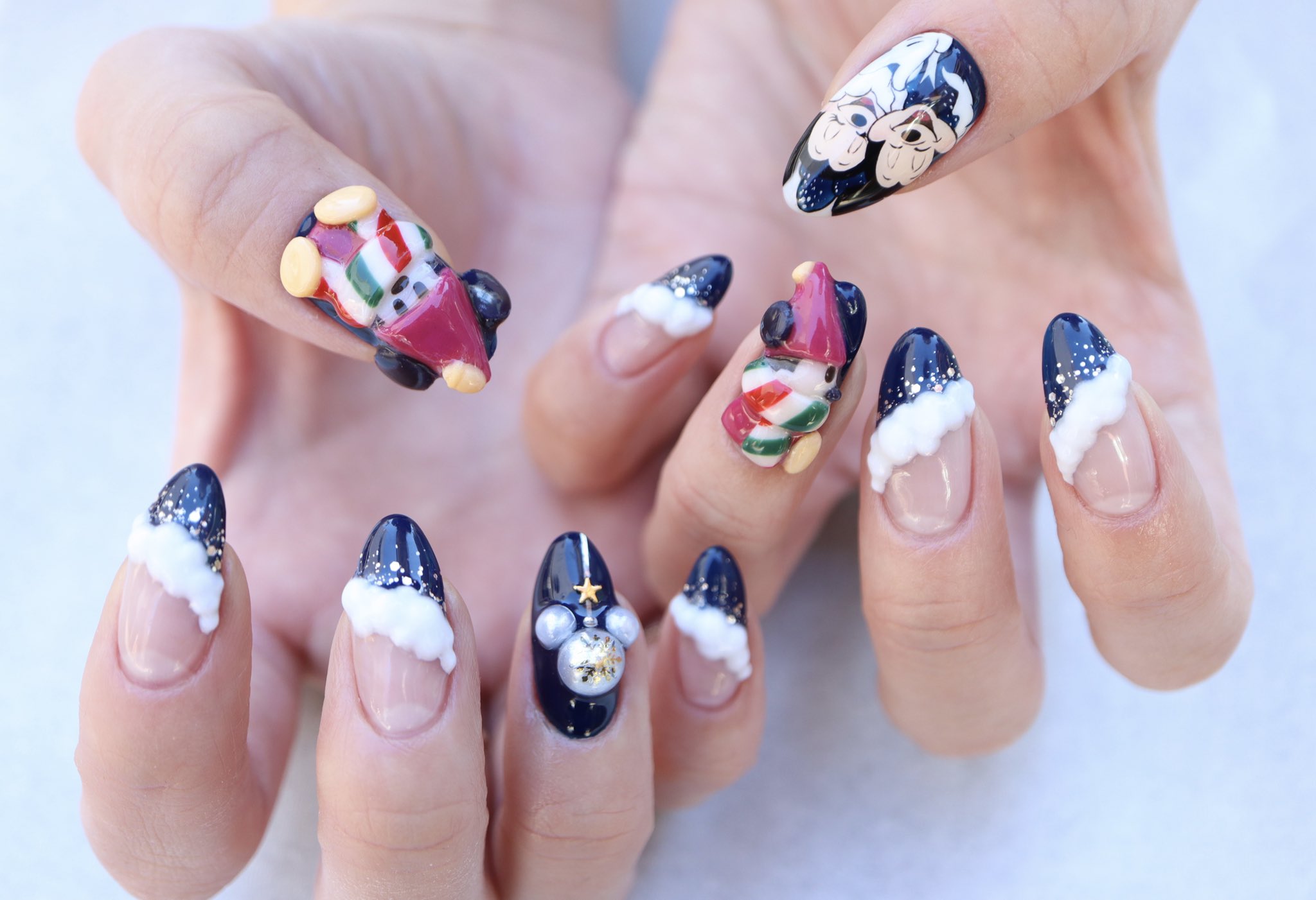 Shiho クリスマスウィッシュの衣装をモチーフに モコモコさせたよ クリスマスウィッシュ リルリンリン ディズニーネイル T Co Pcycofilia Twitter Shiho クリスマスウィッシュの衣装をモチーフに モコモコさせたよ クリスマスウィッシュ リルリンリン ディズニーネイル T Co Pcycofilia Twitter