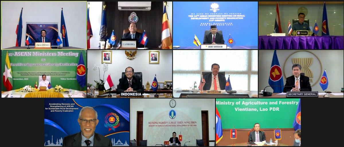 I attended the 12th ASEAN Ministers Meeting on Rural Development and Poverty Eradication yesterday. ASEAN has made considerable progress on rural development and poverty eradication in the region. I spoke on Singapore’s approach to poverty alleviation. facebook.com/10004448412741…