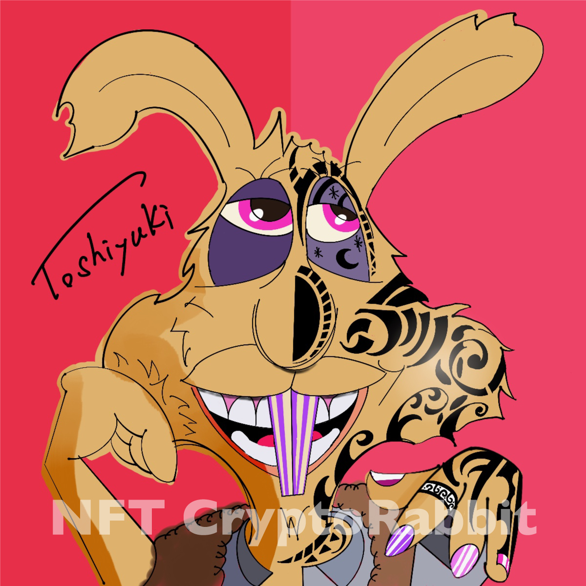 CryptoRabbitJa1's tweet photo. Digital drawing Rabbit #10

I got a tattoo.
タトゥー入れてみた。

#NFT #NFTart  #opensea #art #アート   #イラストレーター #illustration #芸術  #デジタルアート #Digitaldrawing #Rabbit #NewYork  #Metaverse #ラビット　#tattoo https://t.co/Sty3sxaxiP
